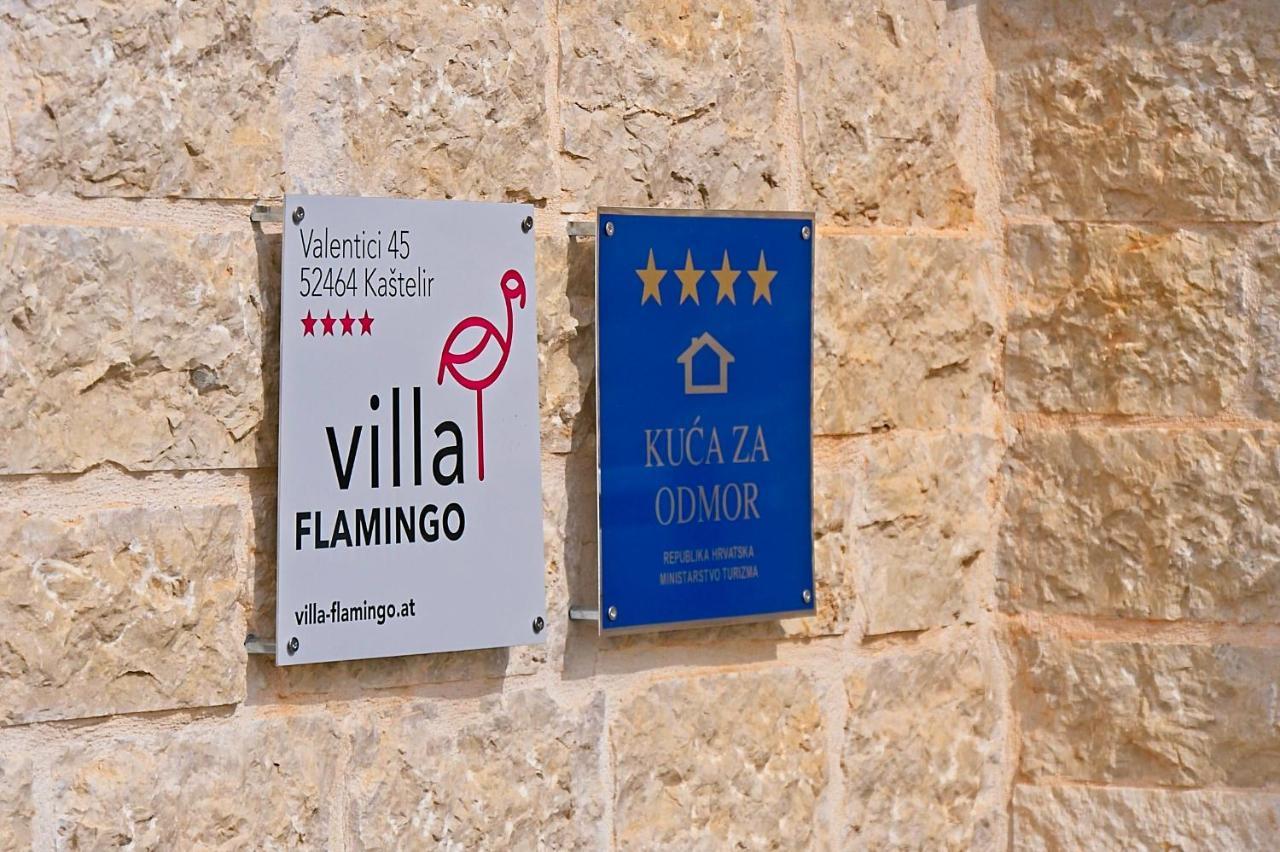 Villa Flamingo Kaštelir Buitenkant foto