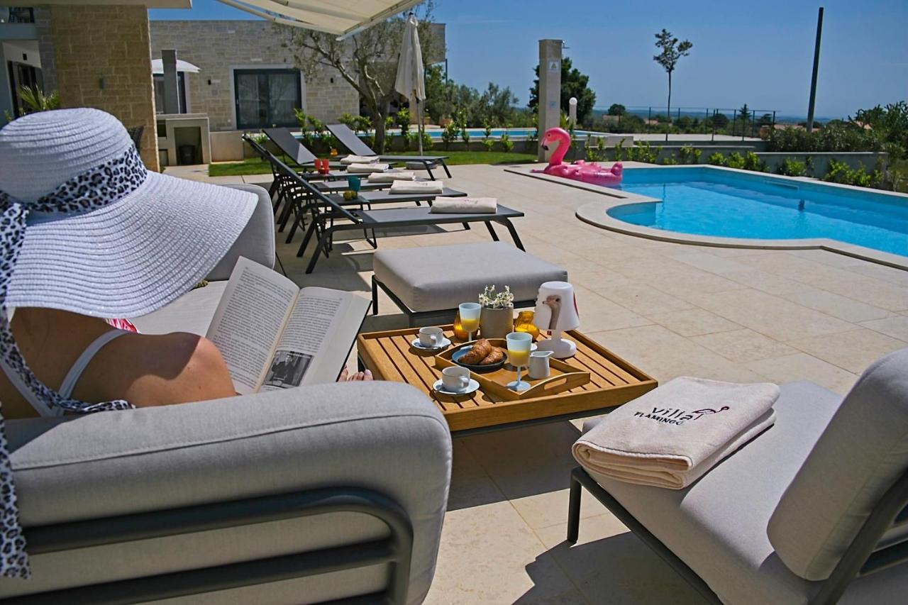 Villa Flamingo Kaštelir Buitenkant foto